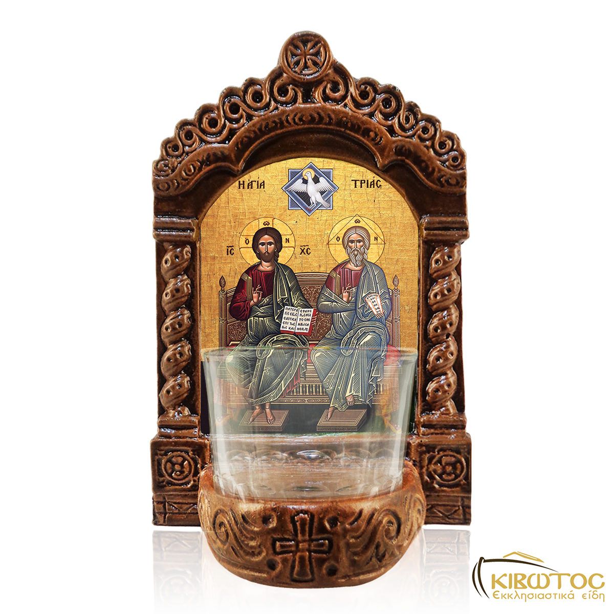 Καντήλι Αγία Τριάδα Σχέδιο Τρούλος