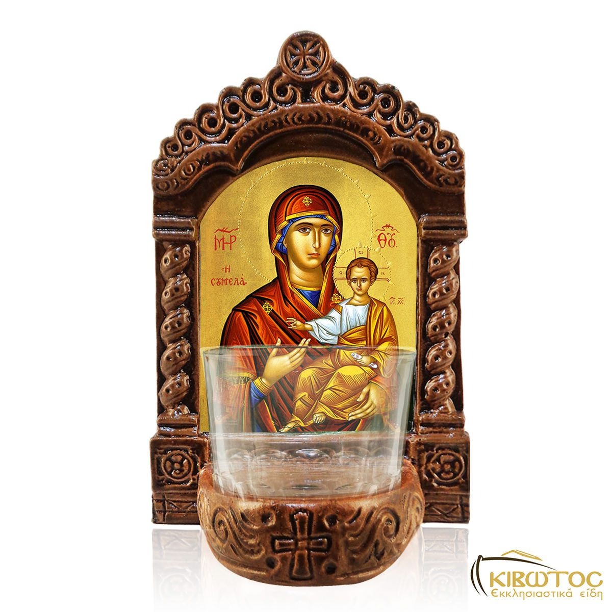 Καντήλι Παναγία Σουμελά Σχέδιο Τρούλος