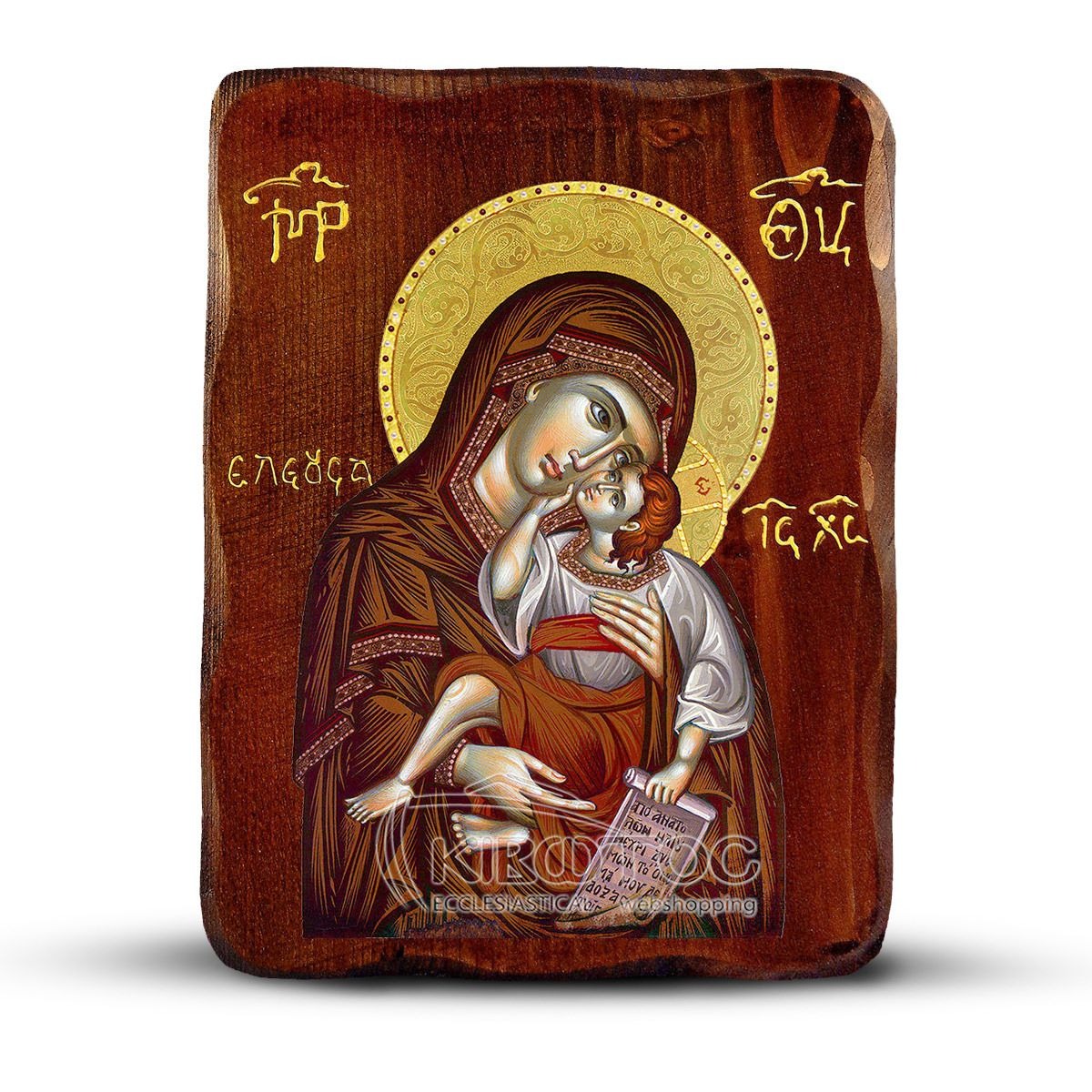 Εικόνα Παναγία Ελεούσα Ανάγλυφη