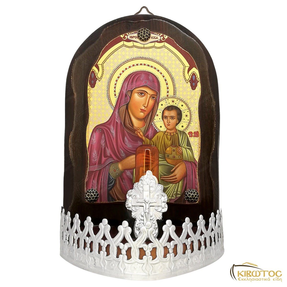 Καντήλι με Φως Παναγία Ιεροσολυμίτισσα