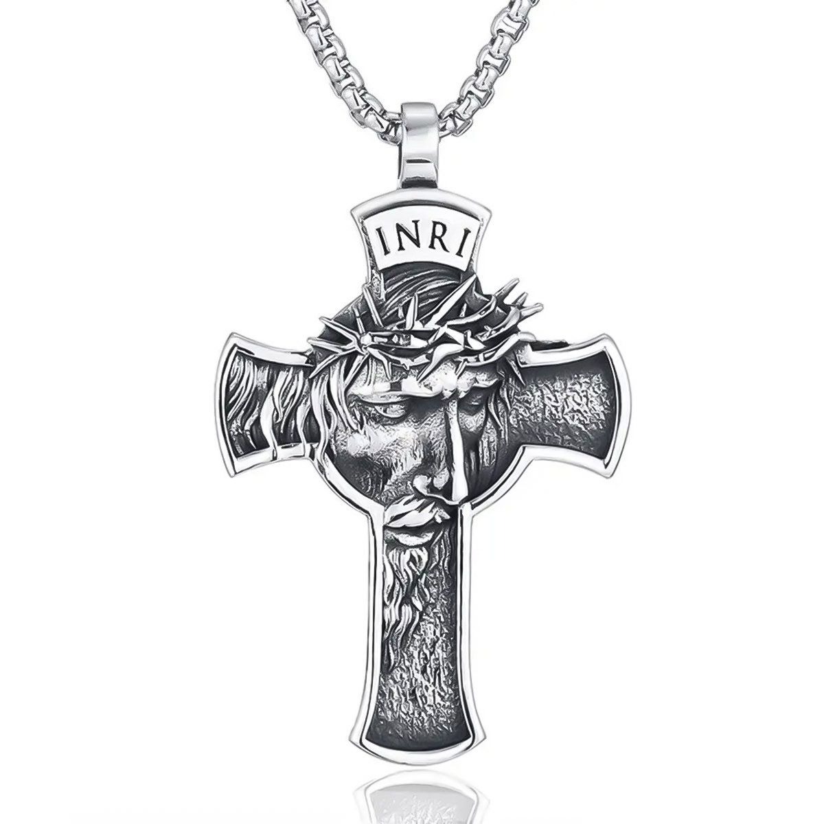 Κολιέ Σταυρός Ιησούς Νυμφίος